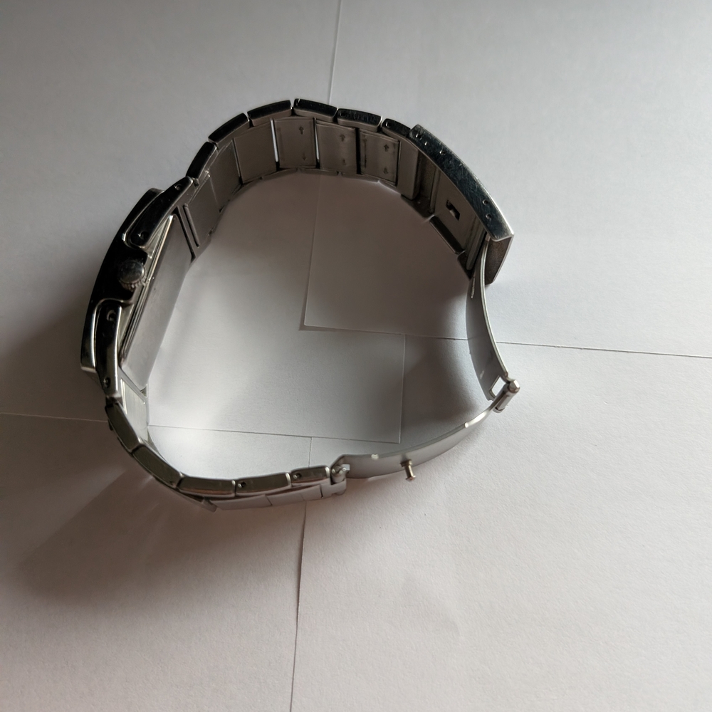 Tissot Silver Rectangular Men's Watch - image 4